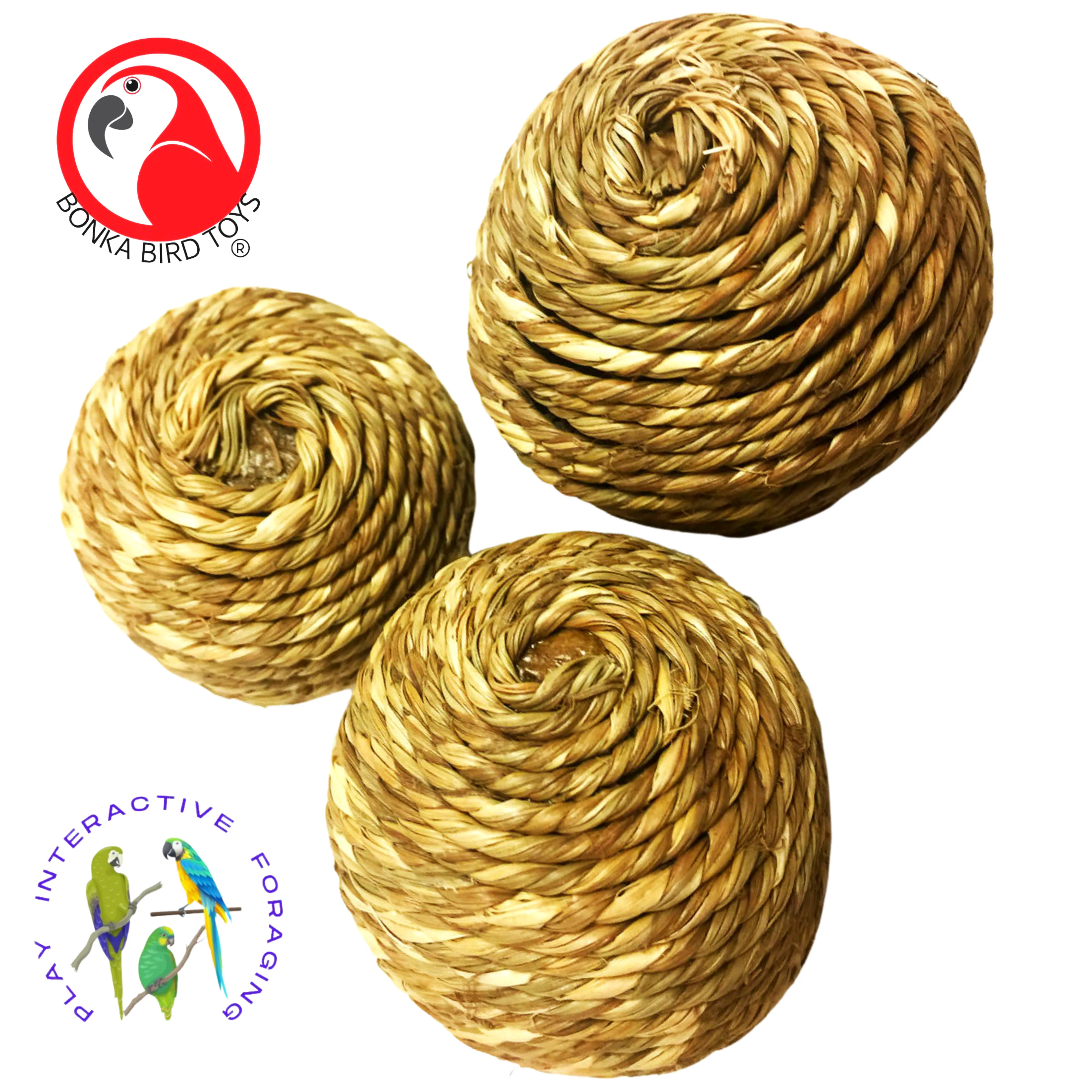 1272 Pk3 Seagrass Rope Ball