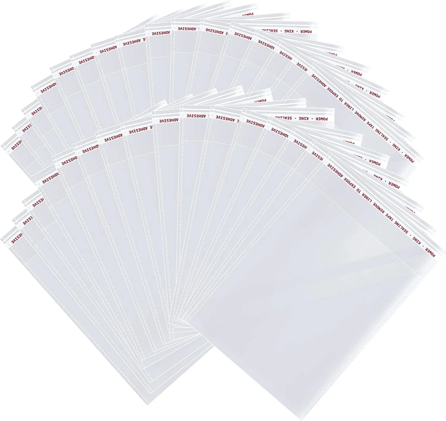 14" x 20" Large Resealable Cellophane Bags 800 pcs, Self Sealing Clear Bags for Packaging Products Self-adhesive Cello Bags for Clothes, T-shirts, Pants and Gifts