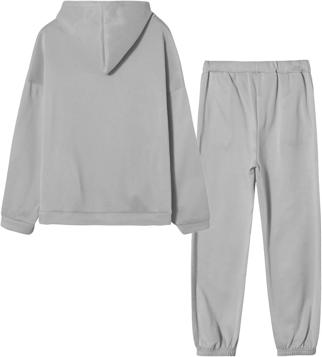 2 Piece Fall Sets for Women - Graphic Hoodies and Baggy Sweatpants Tracksuit