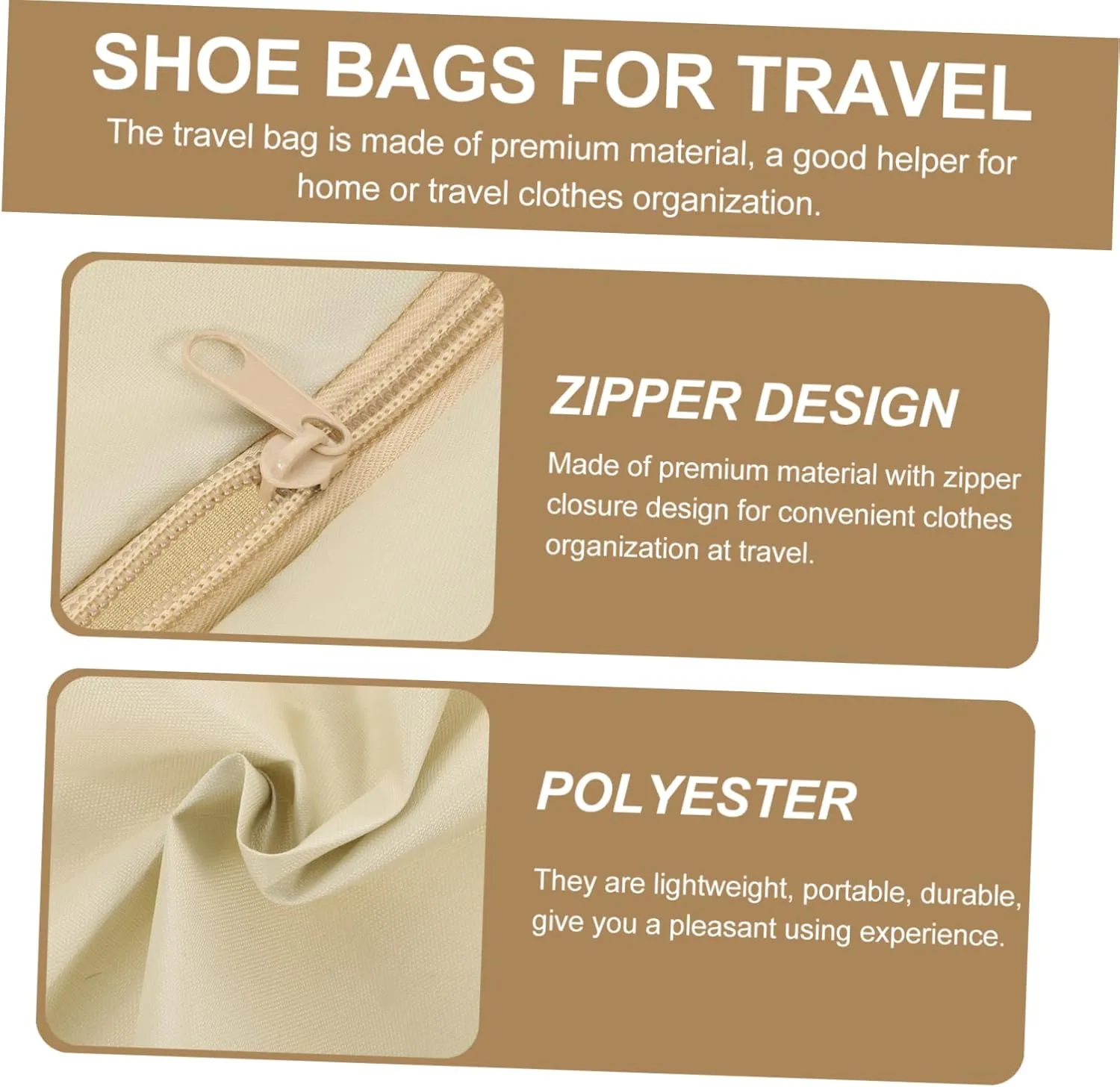 4 Pack Travel Packing Cubes Waterproof Shoe Bag Set Packing Organizers for Suitcases Packing Cubes for Women Compact Portable Organizers