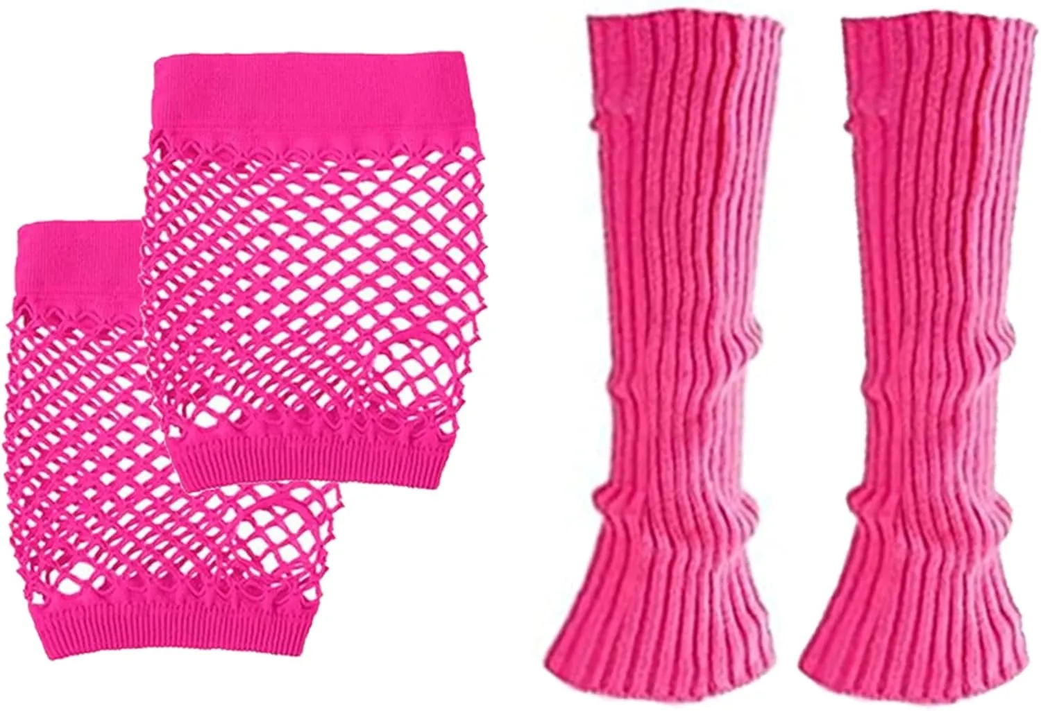 80s Halloween Outfit - I Love The 80s Shirts and Neon Leggings with Accessories