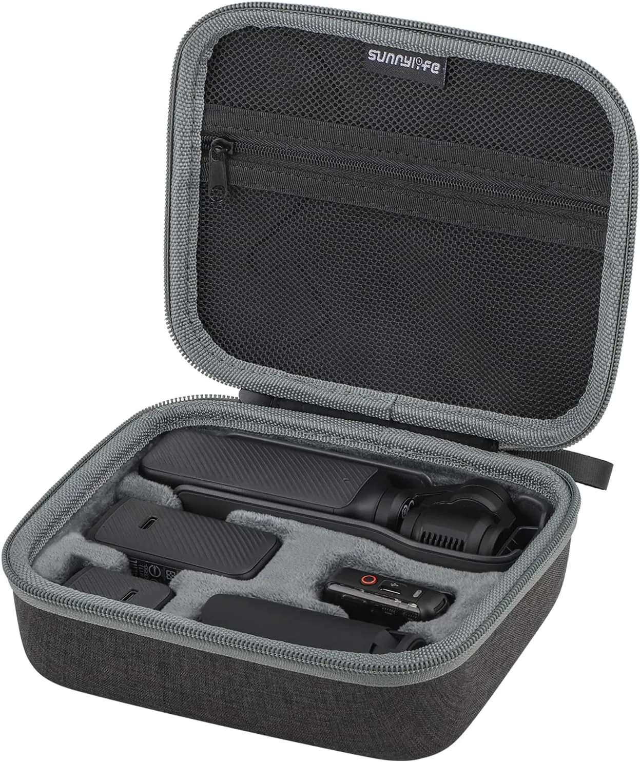 Anbee Portable Carrying Case Hard EVA Travel Box Storage Bag Compatible with DJI OSMO POCKET 3 Action Camera (Full-Combo Case)