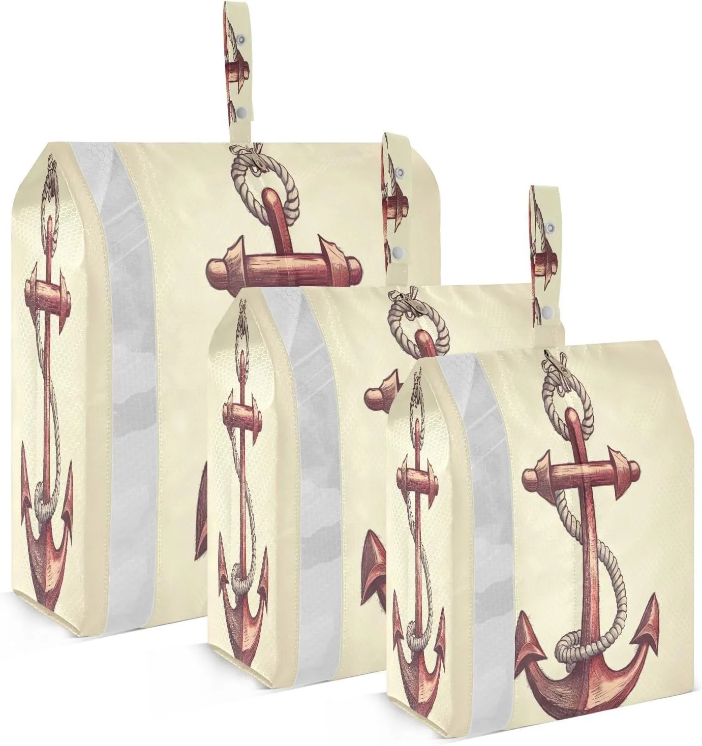 Anchor Rope Compression Packing Cubes Luggage Organizer Bags for Travel Suitcase Organizer for Women Travel Accessories