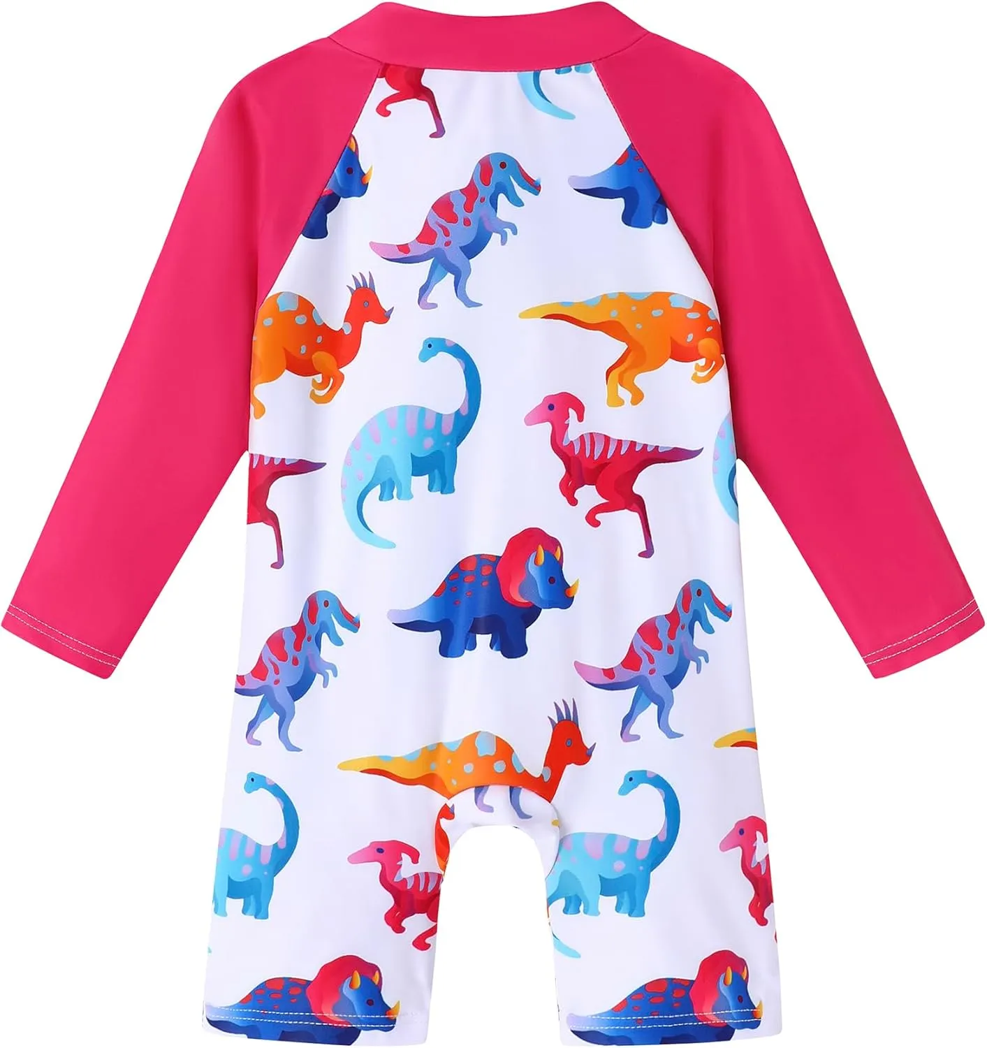 Baby Boy Swimsuit One Piece Long Sleeve Zipper Bathing Suit UPF 50  Sun Protection Rashguard Swimwear 0-24 Months