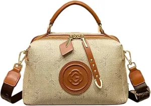 Bags for Women Women's Bags Fashionable and Versatile Shoulder Crossbody Bags for Women(Brown)