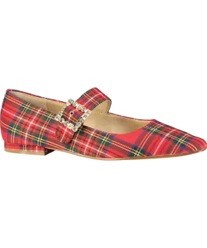 Boden Red Vic Chisel Toe Mary Janes UK 8 EU 41 