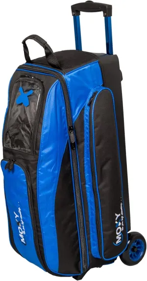 Bowlerstore Products Moxy Blade Triple Roller Bowling Bag - Royal/Black