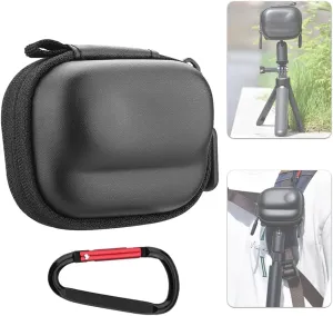 CAPART Carrying Case for Insta360 GO 3 / 3S Camera, PU Hard Shell Soft velvet Lining, Go 3 Protective Case Small (Black)
