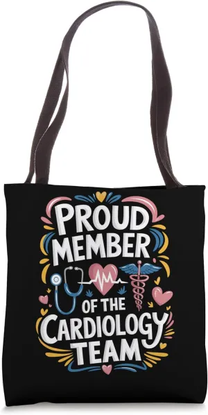 Cardiology Heart Doctor and Heart Surgeon for Cardiologist Tote Bag