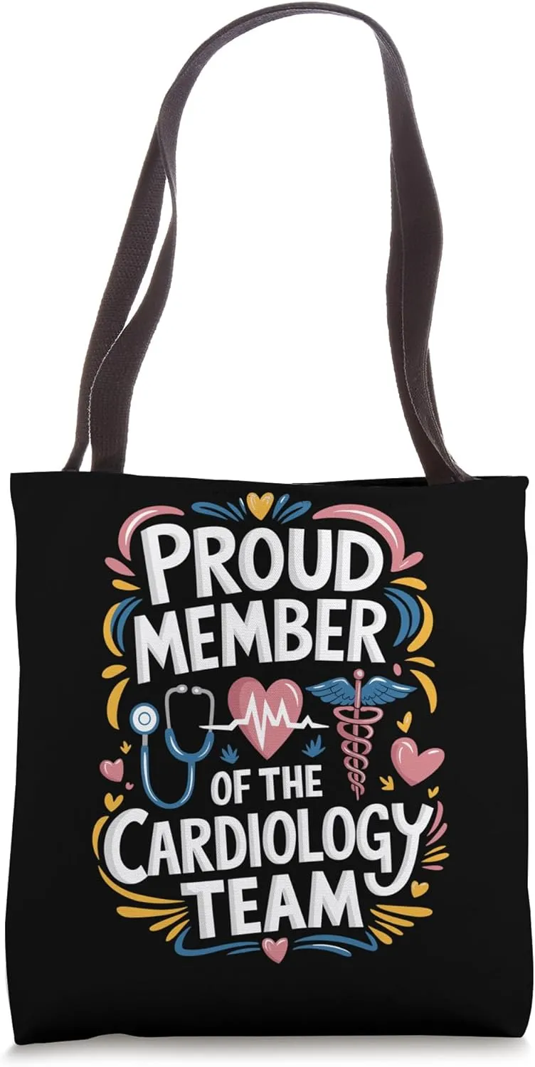 Cardiology Heart Doctor and Heart Surgeon for Cardiologist Tote Bag