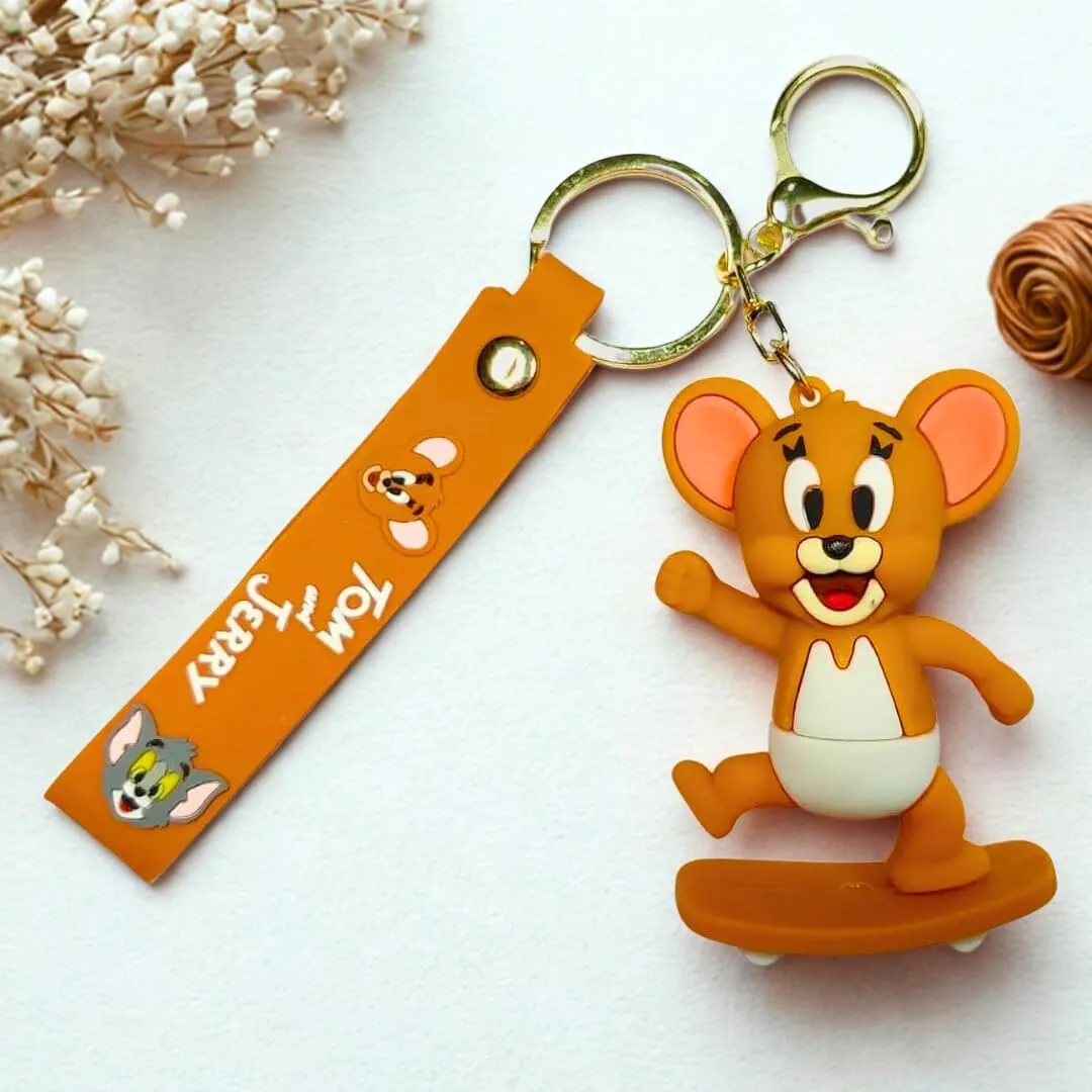 Cartoon Keychains for Boys Girls, Keychain, Cute Backpack Key, Key Chain Accessories Wristlet chain Car Charm