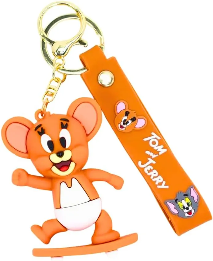 Cartoon Keychains for Boys Girls, Keychain, Cute Backpack Key, Key Chain Accessories Wristlet chain Car Charm