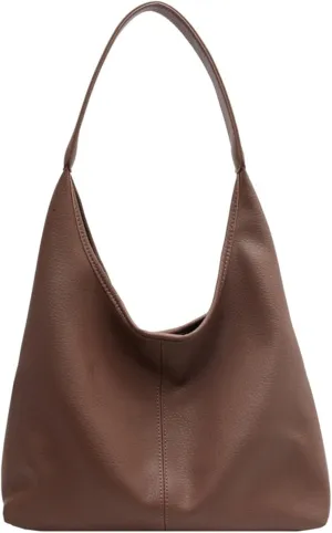 Casual Women Shoulder Bag PU Leather Composite Bags High Capacity Female Shopping Bags Soft Leather Tote Handbag for Women