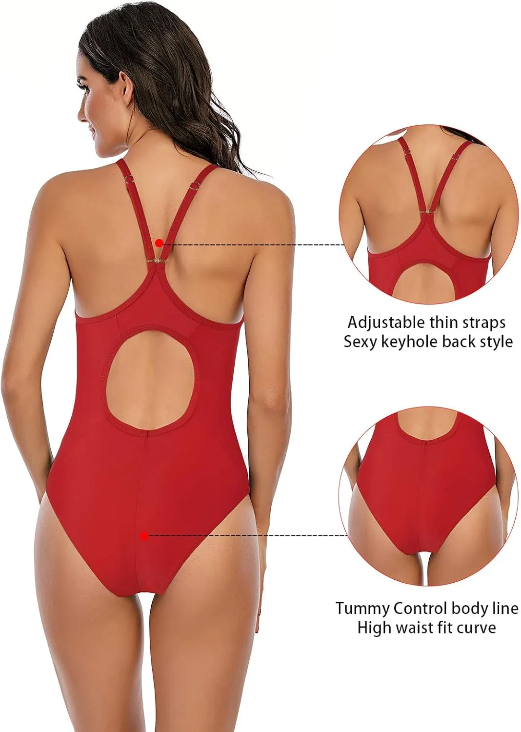 Century Star One Piece Bathing Suit for Women Bathing Suits for Teens Womens one Piece Swimsuits Juniors Swimsuits for Teen