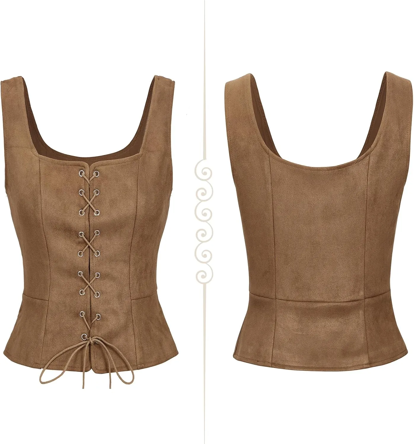 Century Star Renaissance Costume Women Pirate Medieval Viking Floral Corset Top Ren Faire Vest Victorian Plus Size Bodice