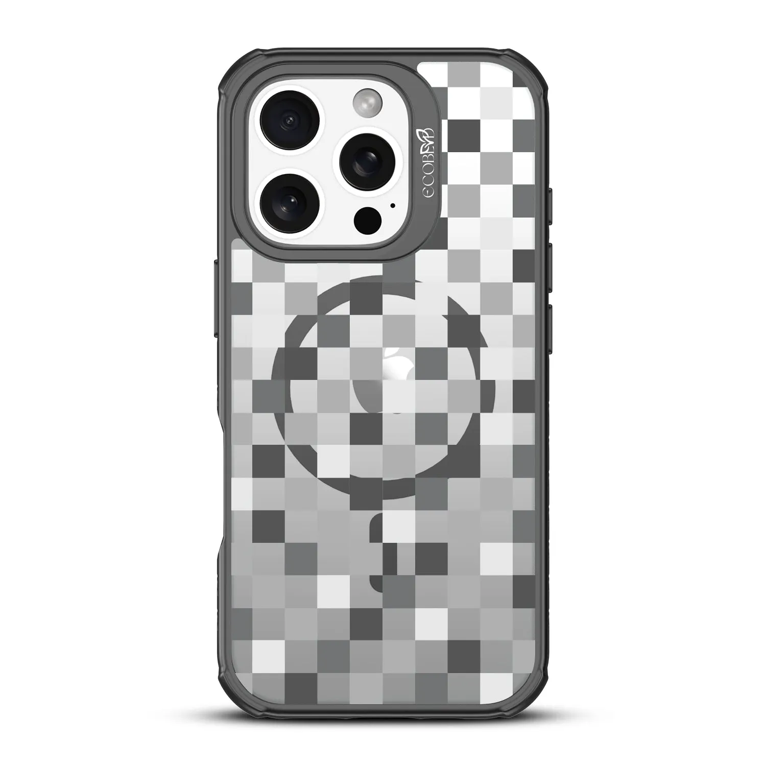 Checkered Print - Revive Collection Case for Apple iPhone 16 Pro