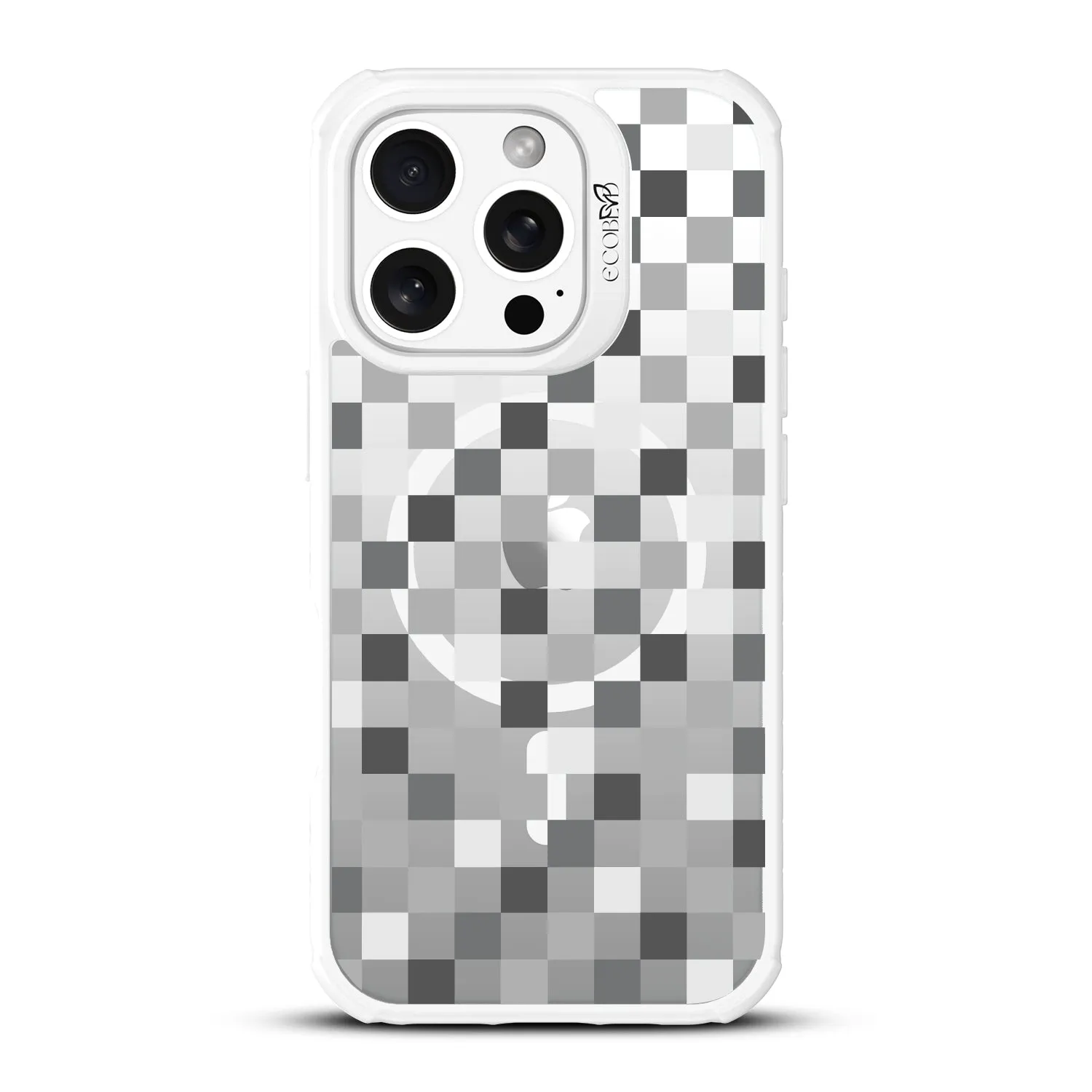 Checkered Print - Revive Collection Case for Apple iPhone 16 Pro