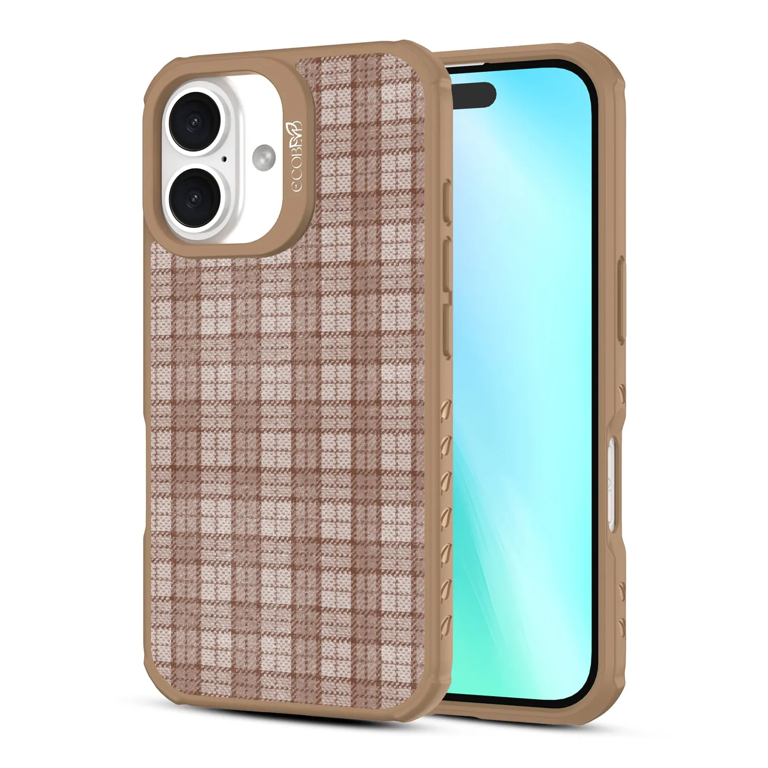Chestnut Tartan - Revive Collection Case for Apple iPhone 16