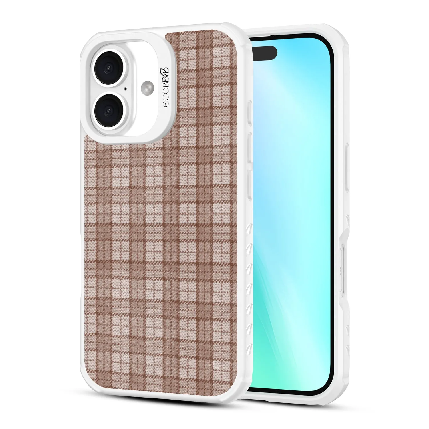 Chestnut Tartan - Revive Collection Case for Apple iPhone 16