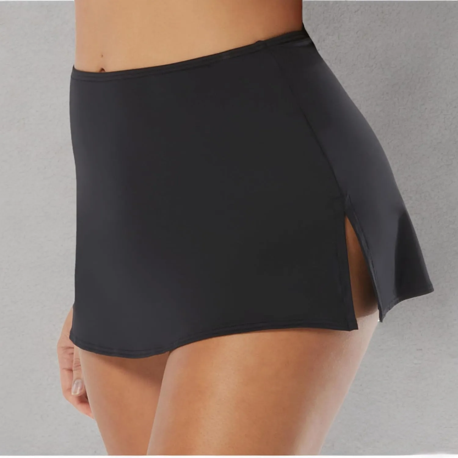 COCO REEF Skirted Swim Bottom  Flared Hem Skirt with Attached Bikini