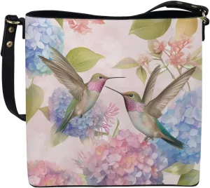 COEQINE Aesthetic Floral Tote Bag Large Capacity Floral Crossbody Strap Easy To Clean Portable Travel Accessories