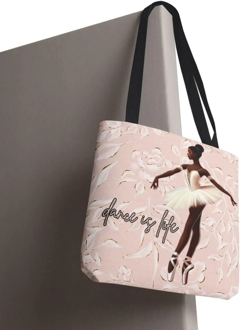 Customizable Tote Bags for Women-Aesthetic African American Style, Personalized & Custom Name or Text Tote