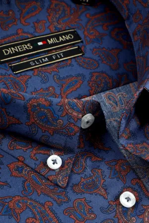 Dark Purple Casual Milano Shirt