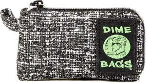 DIME BAGS Padded Pouch  Smell Proof Protective Case with Padded Interior, Durable Hemp-Polyester Fabric, Heavy-Duty Zippers & Interchangeable Patch, Travel & Storage for Fragile Items