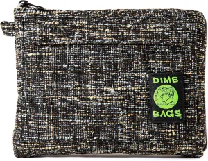 DIME BAGS Padded Pouch  Smell Proof Protective Case with Padded Interior, Durable Hemp-Polyester Fabric, Heavy-Duty Zippers & Interchangeable Patch, Travel & Storage for Fragile Items