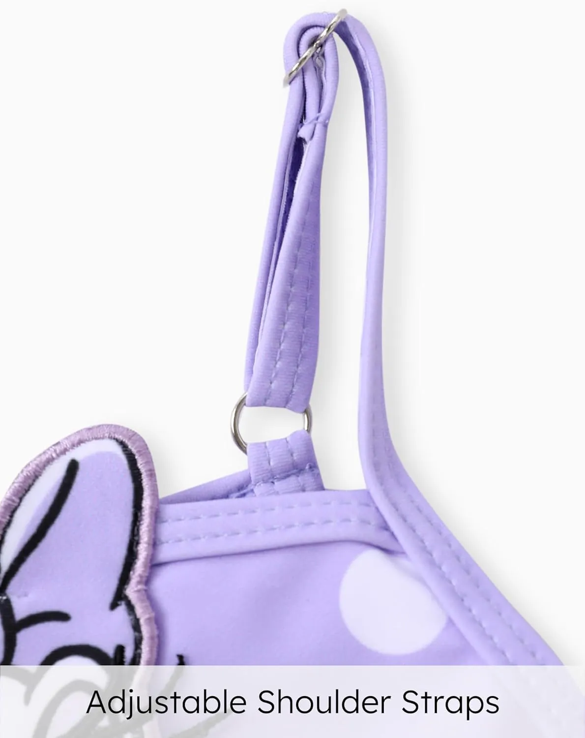 Disney Mickey and Friends Girls 2 Piece Tankini Bathing Suits Summer Rash Guard Swimwear