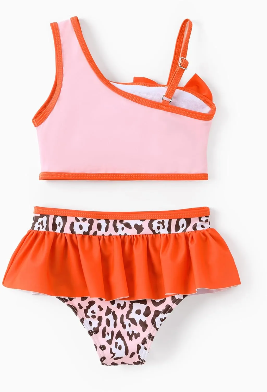 Disney Mickey and Friends Girls 2 Piece Tankini Bathing Suits Summer Rash Guard Swimwear