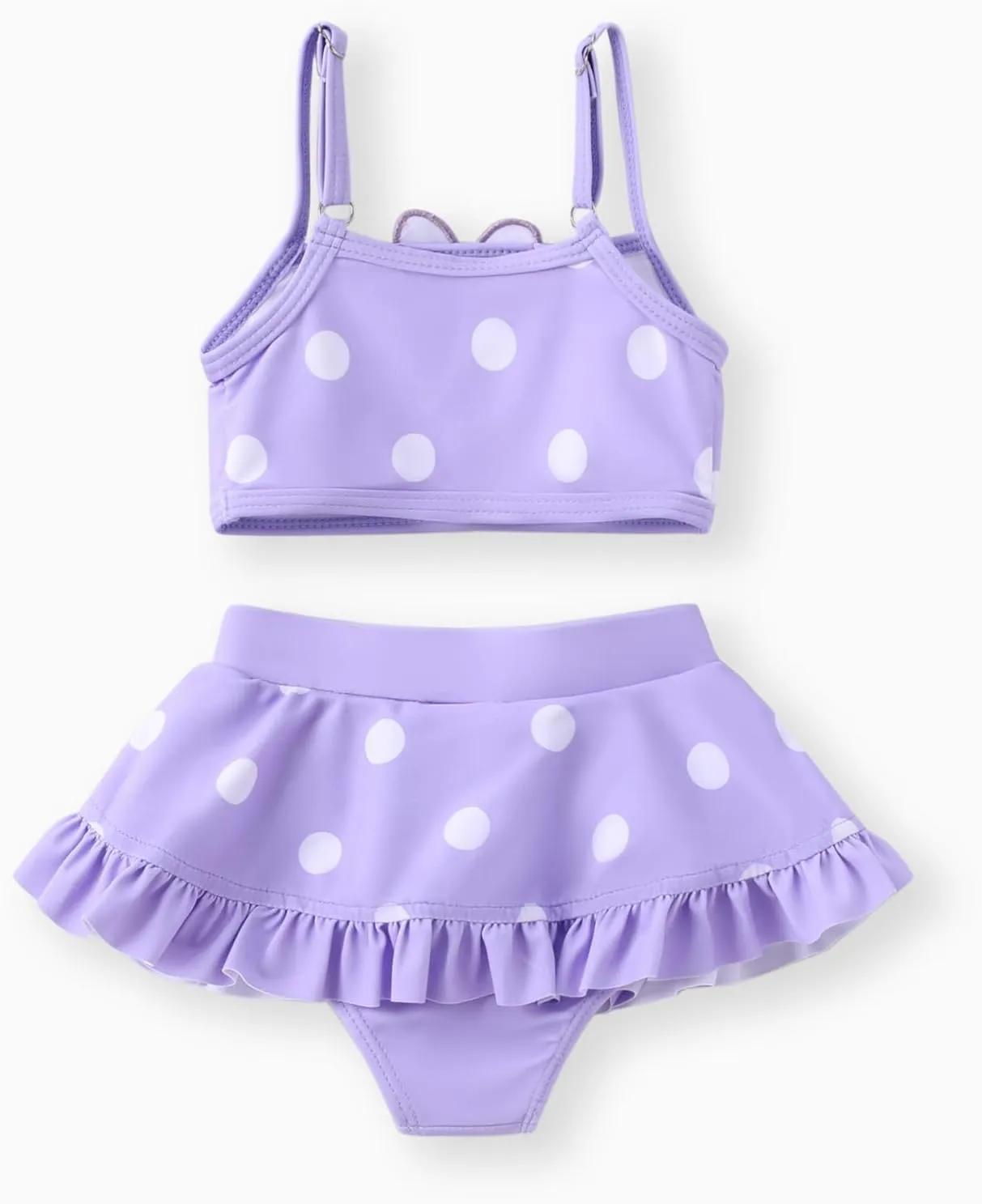 Disney Mickey and Friends Girls 2 Piece Tankini Bathing Suits Summer Rash Guard Swimwear