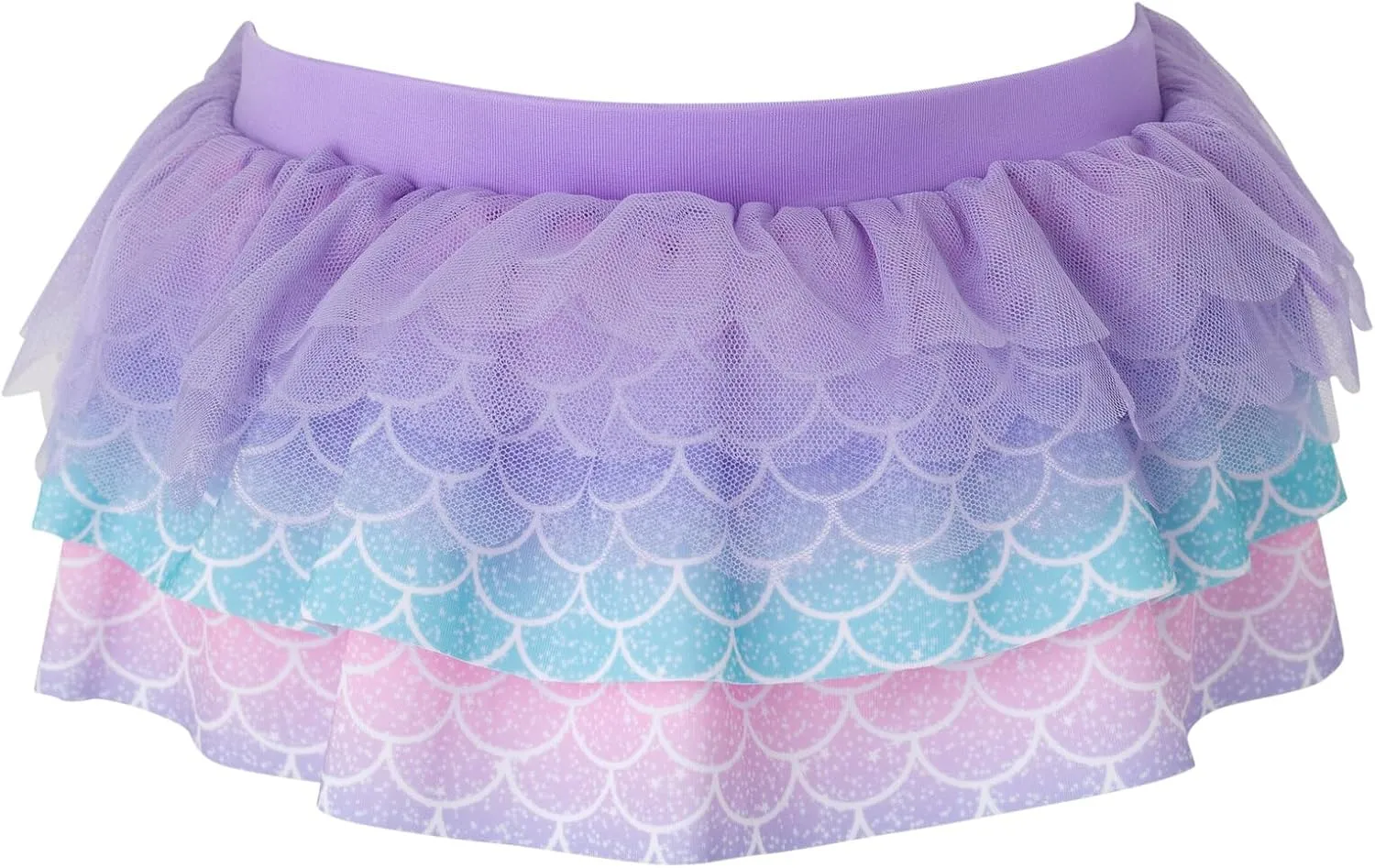 Disney Princess Girls UPF 50  Tankini Top and Swim Skirt Swimsuit Set Toddler to Big Kid Sizes (2T - 10-12)