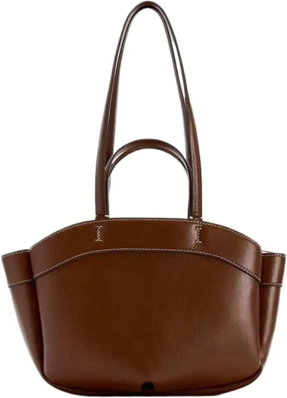 Fashion Large Capacity Women Shoulder Bags Designer Lady Handbags Luxury Pu Leather Tote Commuter Bag Trend Two Bags Set