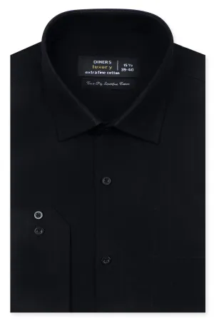 Formal Men Shirt SKU: AD26633-BLACK