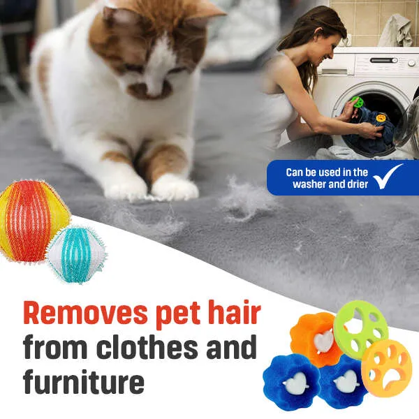 Furgetty - Set of 4 pet hair removers