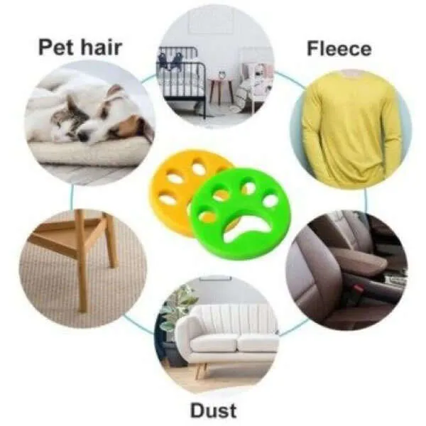 Furgetty - Set of 4 pet hair removers