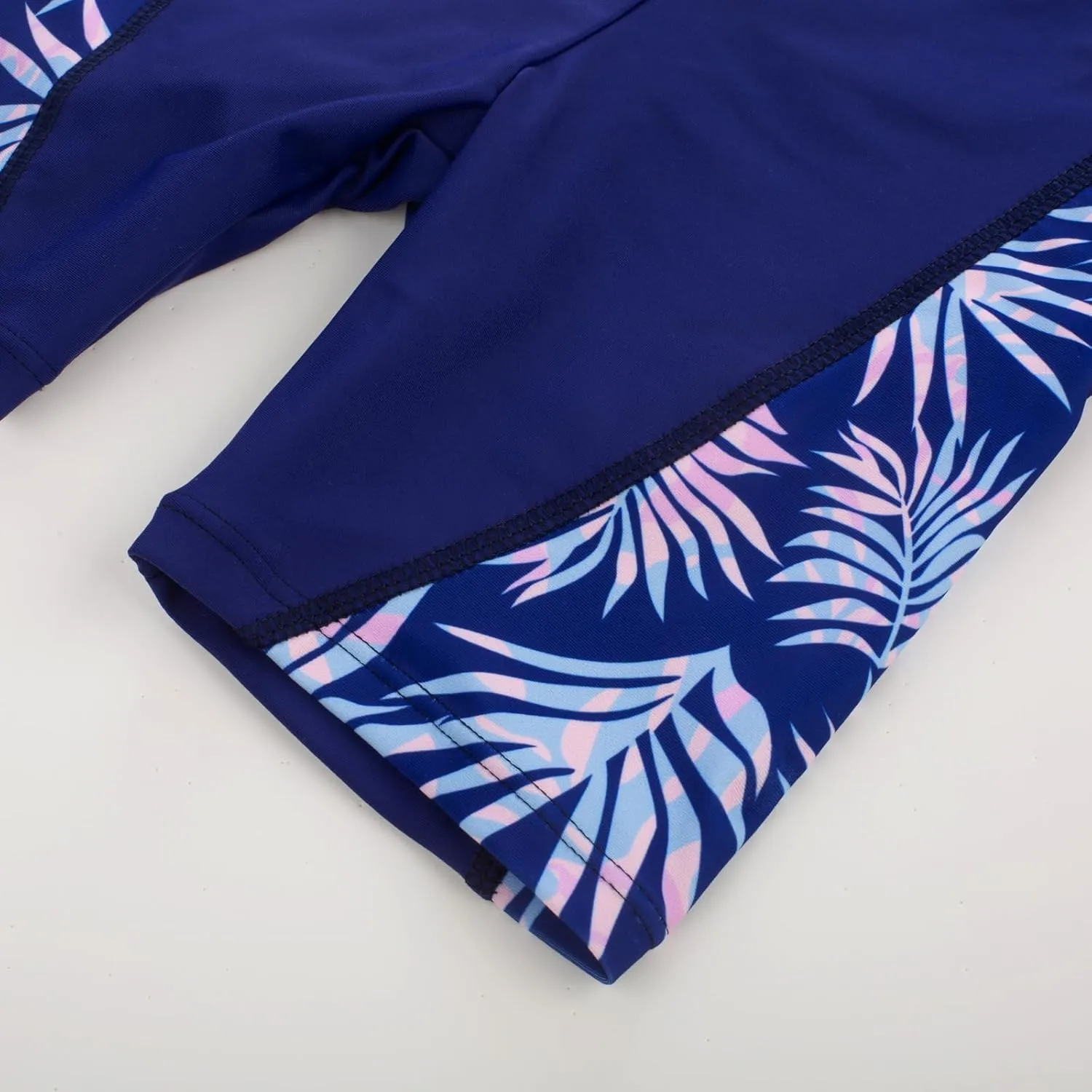 GRACE KARIN Girls Rash Guard Swimsuit Short Sleeve Two Piece Bathing Suit 6-12Y