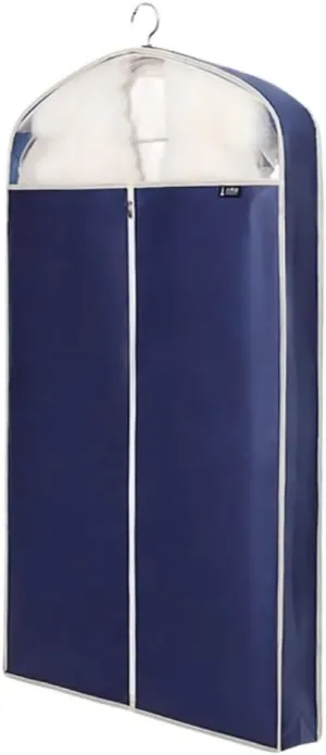 Habrur Clothes Cover 5 Pack Garment Bags For Hanging Clothes Dress Bags Waterproof Dress Cover Bag Suit Bags (Color : A, Size : 130 * 60 * 10cm)