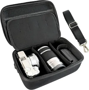 Hard Carrying Case Compatible with Sony Alpha a6000 / a6100 / a6200/a6300 / a6400 / a6500 / a6600 Mirrorless Digital Camera Case