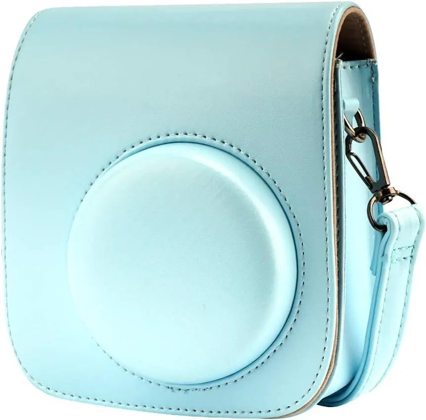 Instant Camera Accessories Compatible with Fujifilm Instax Mini 12 11 9 Instant Film Camera - Pastel Blue