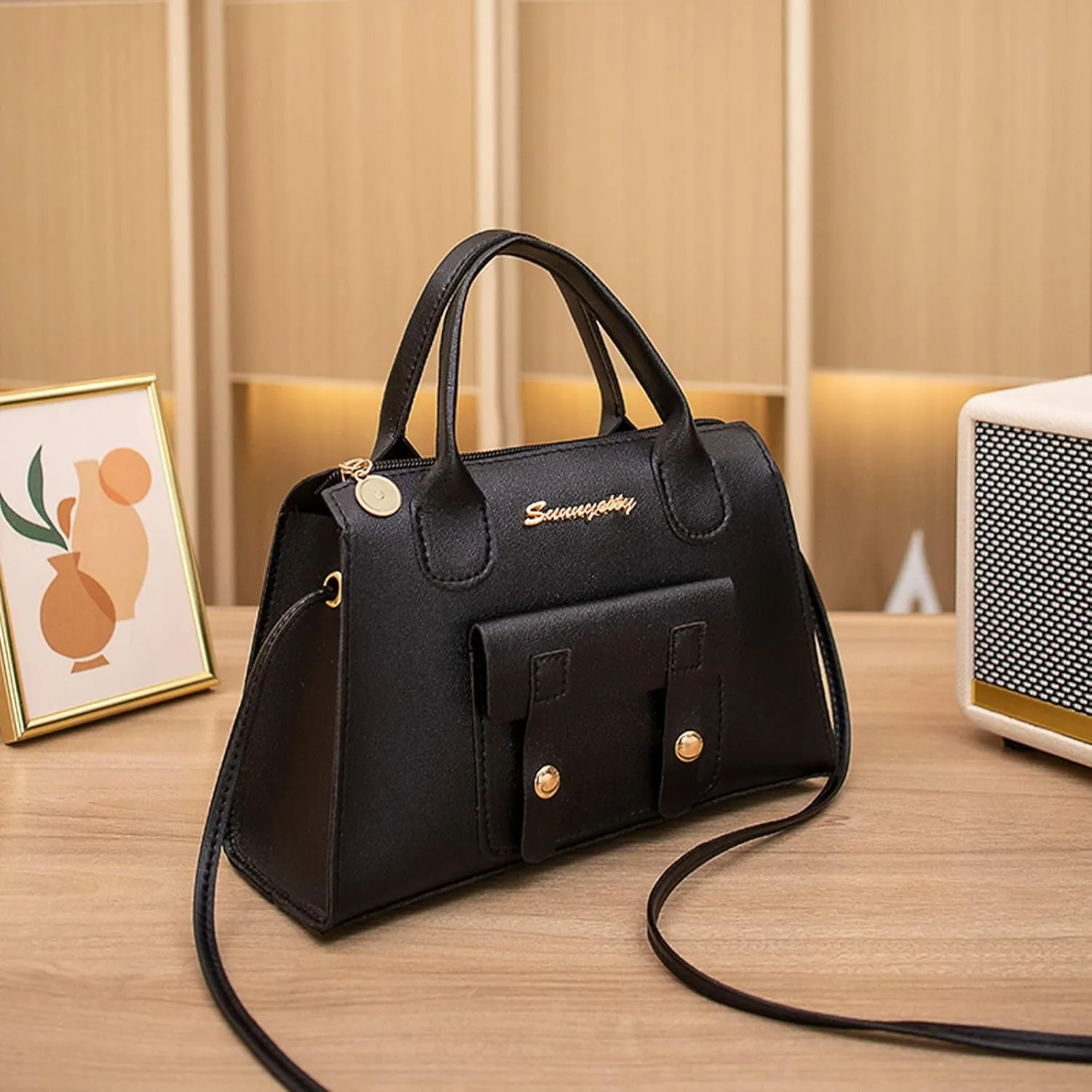 Ladies Shoulder Bags Women Messenger Bag Fashion New Pattern Solid Simple Handbag Shoulder Bag Purpose High