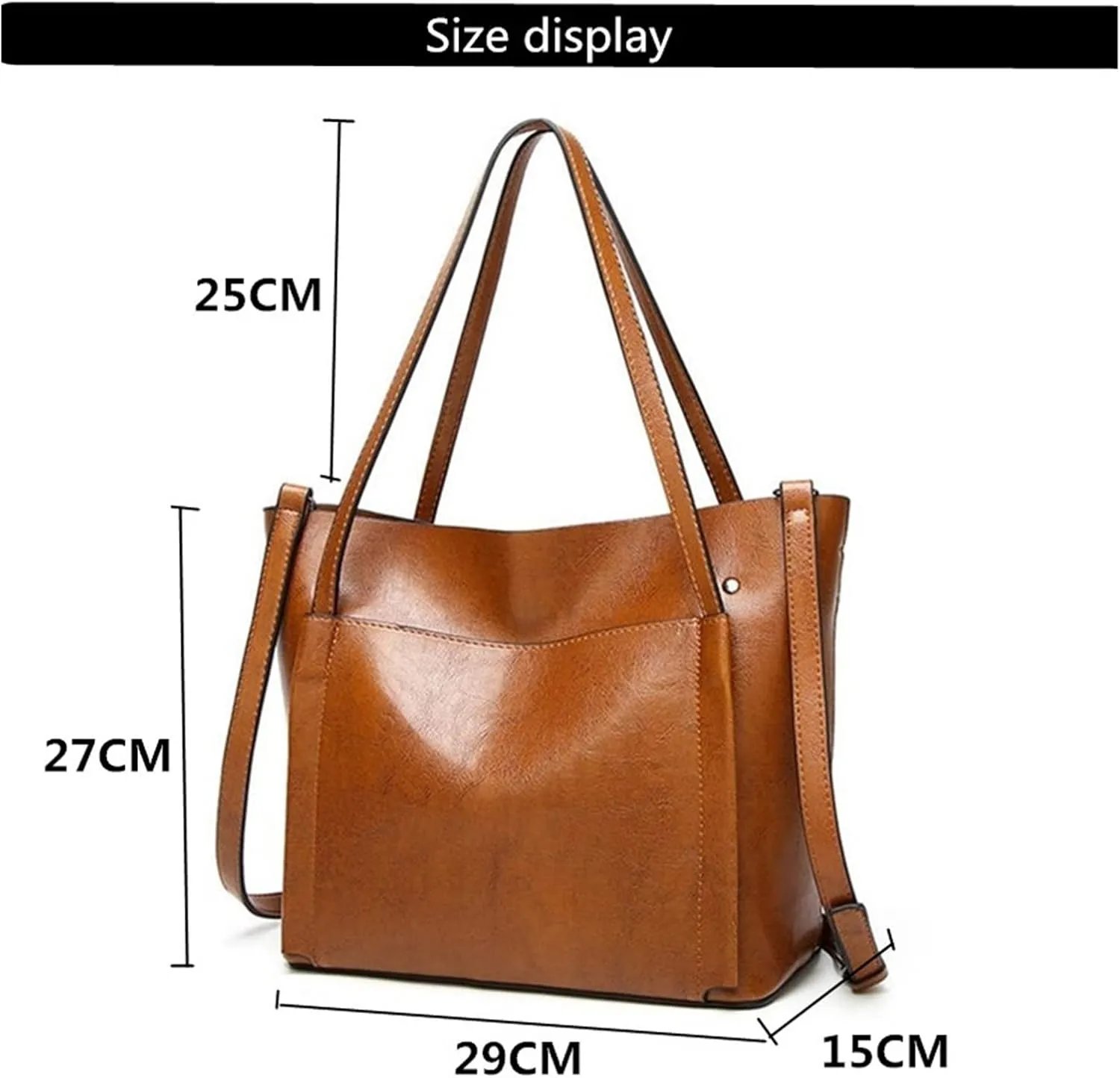 Large Soft Leather Bag For Women Handbags Ladies Crossbody Bags For Women Shoulder Bags Female Big Tote Bag