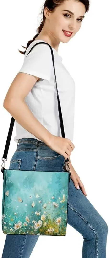 Leather Bucket Bags for Women Satchels Bucket Purse Large Tote Bags Commuting Crossbody Handbag Fashion Hobo Bags