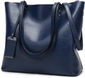 Leather Bucket Bags Simple Double Strap Womens Shoulder Bags For Women Messenger Bags Lady Shopping Tote Bag