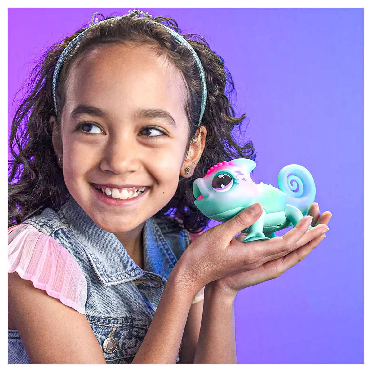 Little Live Pets Bright Light Chameleon Sunny Interactive Pet