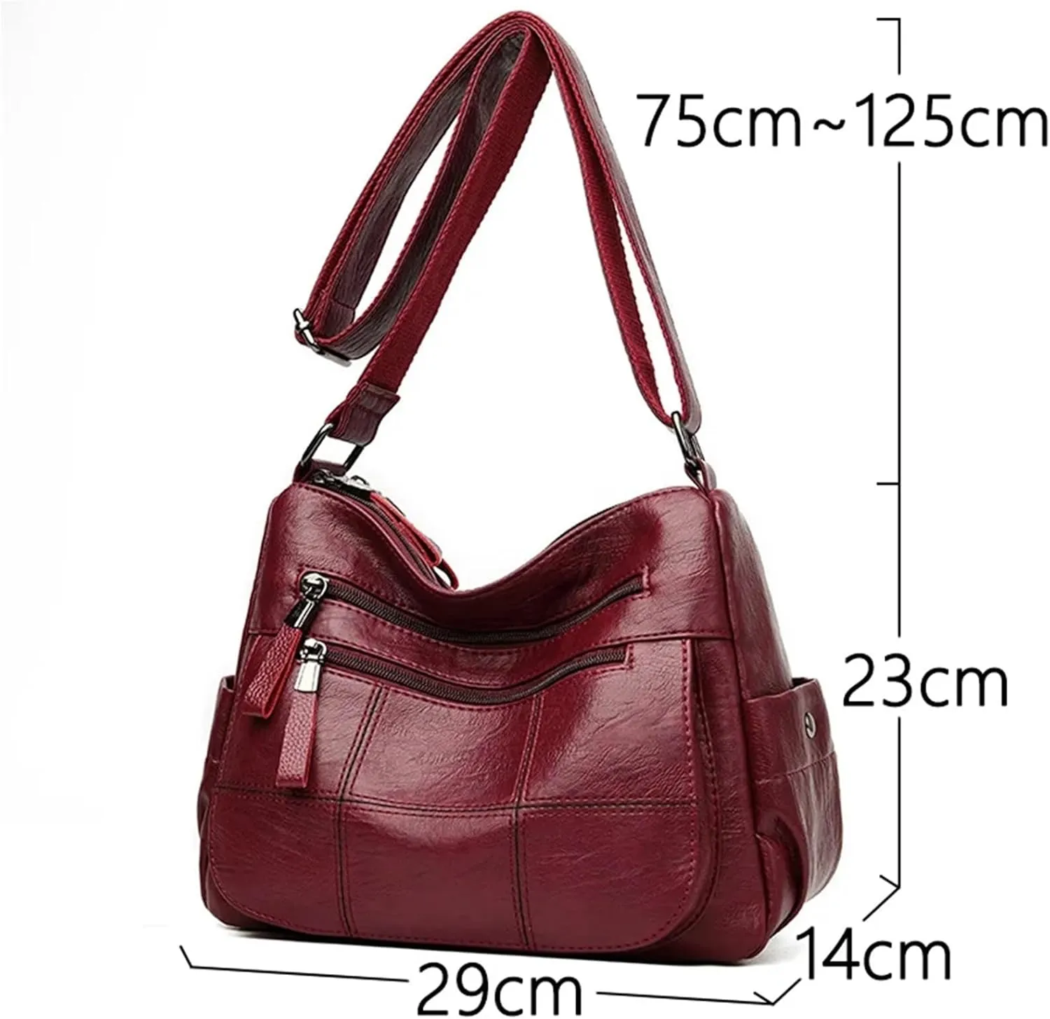 Luxury Handbags Women Bags Designer Fashion Shoulder Messenger Bags for Women Ladies Casual Leather Handbags