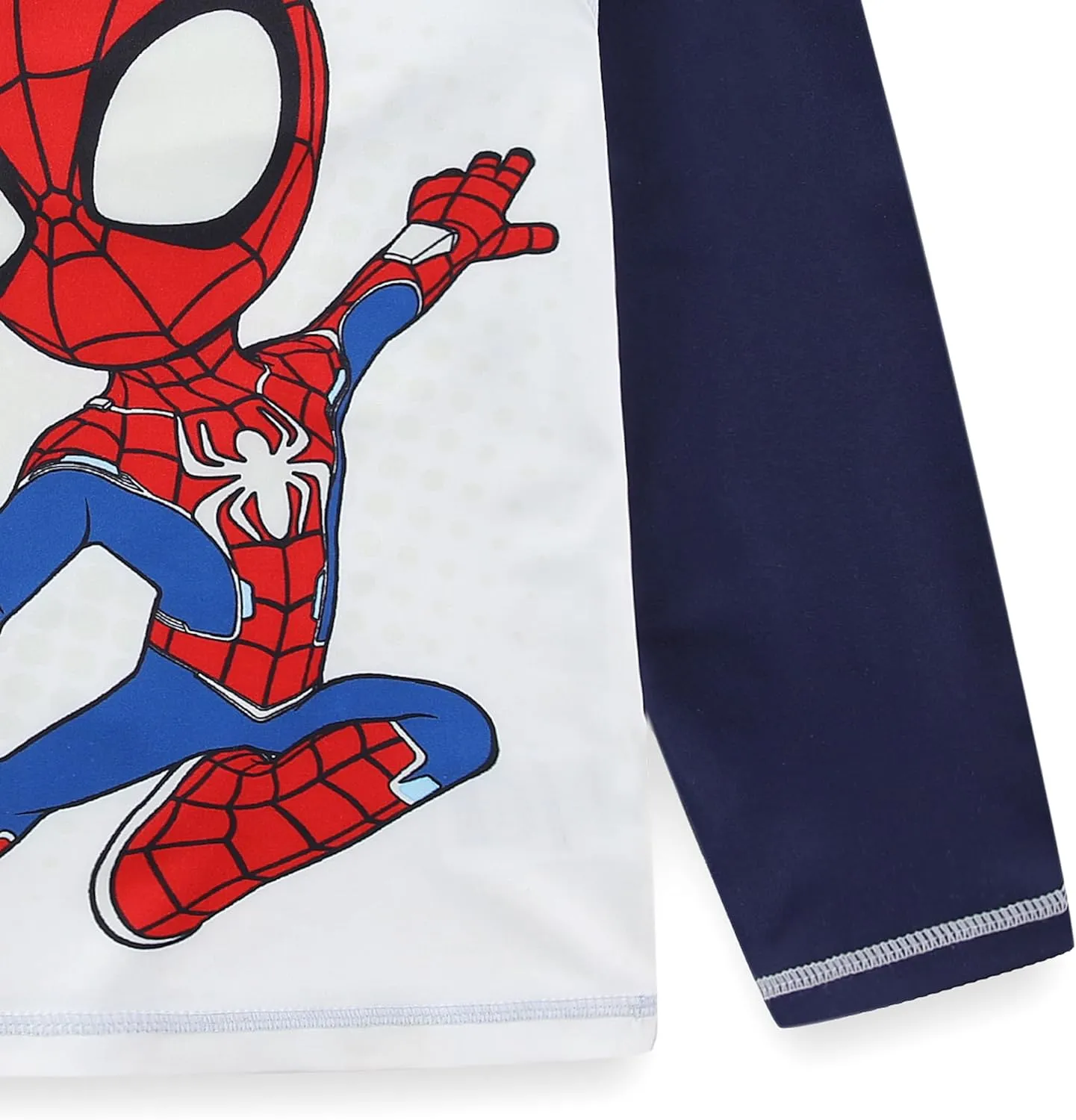 Marvel Spider-Man Boys UPF 50  Rash Guard and Swim Trunks for Toddler and Big Kids