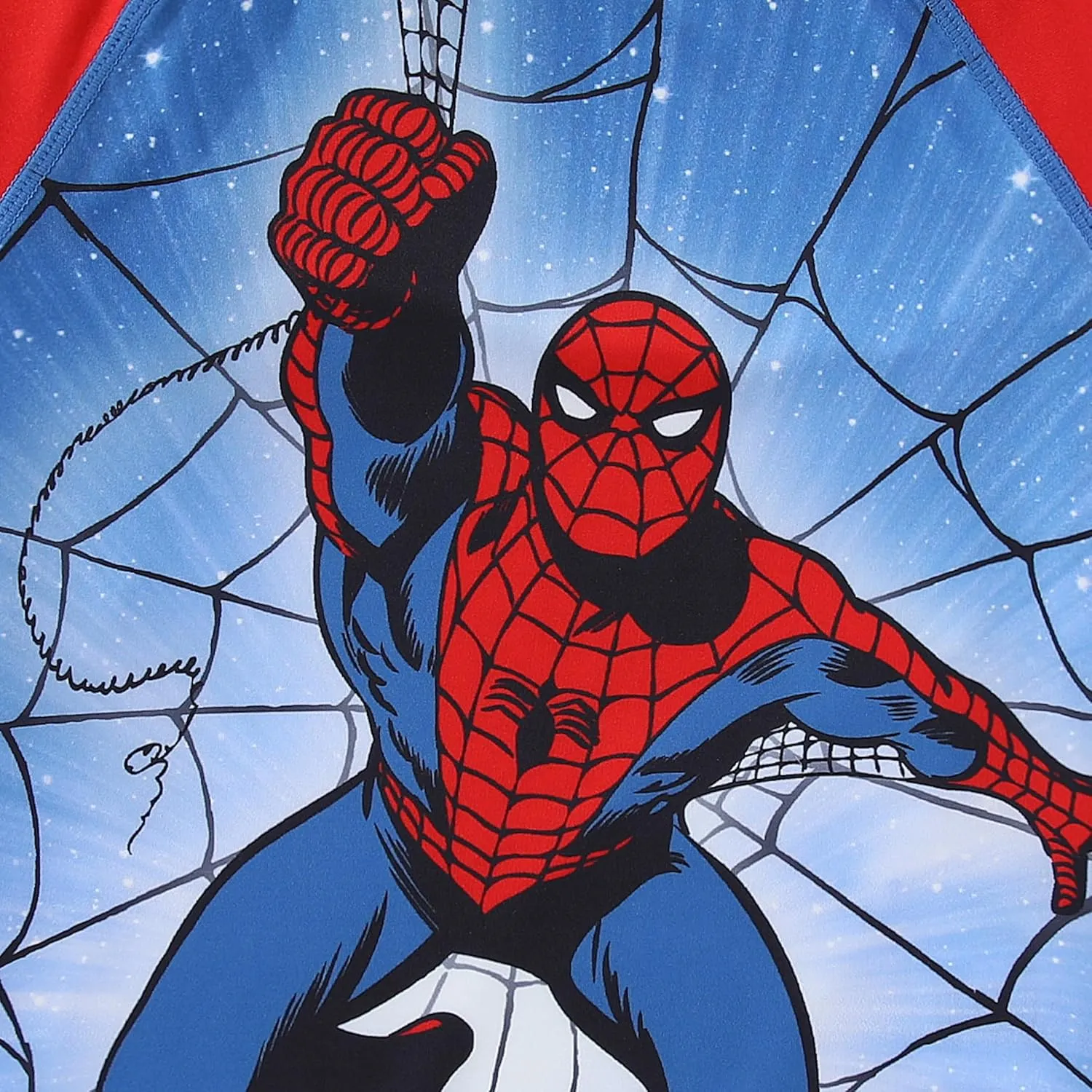 Marvel Spider-Man Boys UPF 50  Rash Guard and Swim Trunks for Toddler and Big Kids