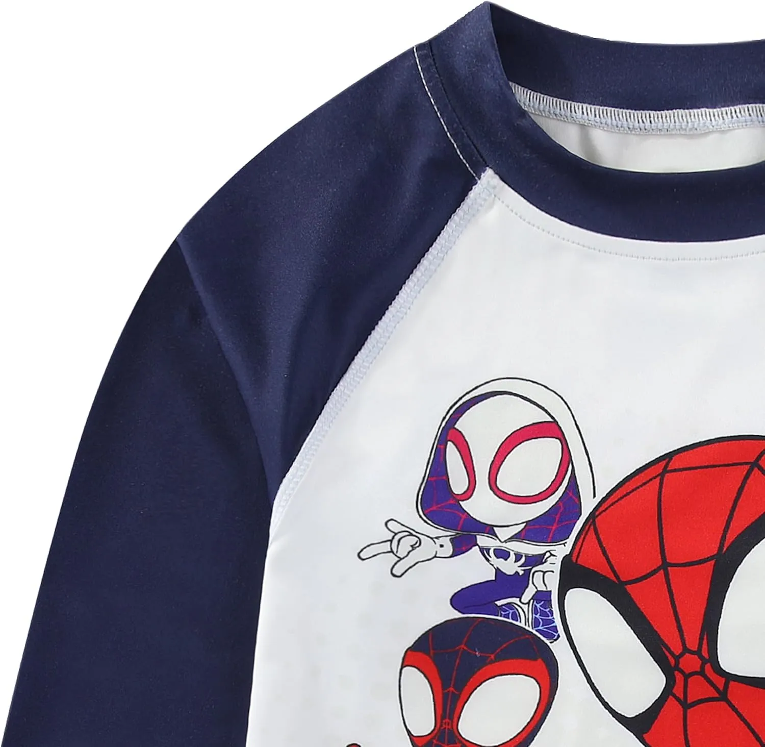 Marvel Spider-Man Boys UPF 50  Rash Guard and Swim Trunks for Toddler and Big Kids